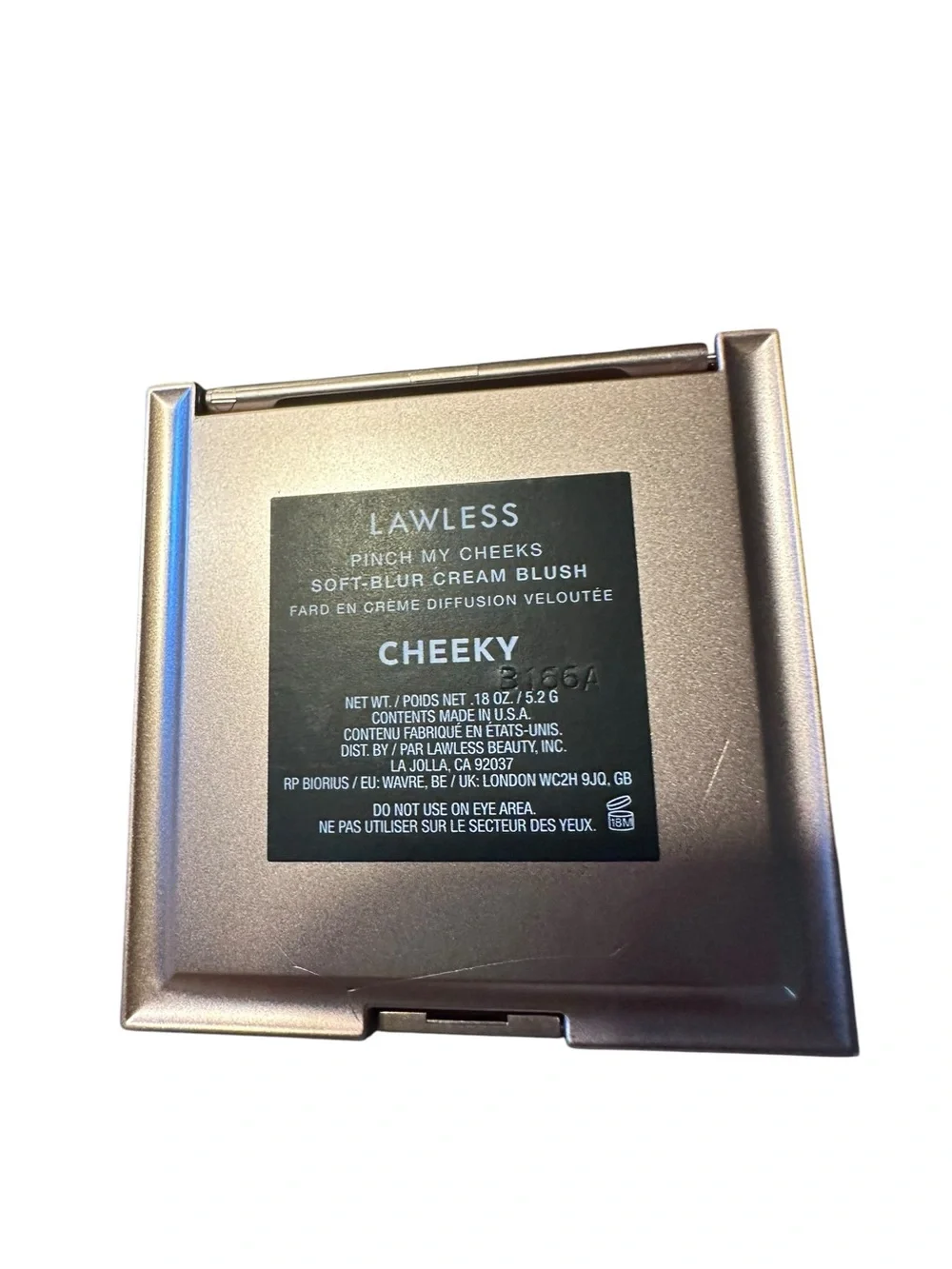 LAWLESS cream blush
